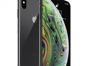apple iphone xs max space gray 3D Model
