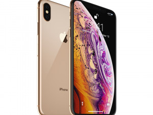 apple iphone xs max gold Modelo 3D