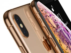 apple iphone xs max gold 3D Model