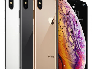 apple iphone xs max all colors 3D Model