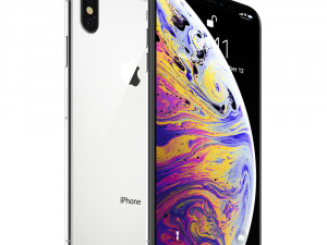 apple iphone xs max all colors 3D Model