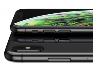 apple iphone xs space gray 3Dモデル