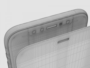 apple iphone xs space gray 3Dモデル