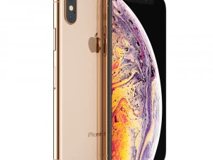 apple iphone xs gold 3D Model