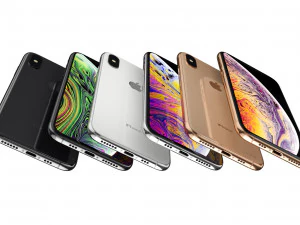 apple iphone xs all colors 3D Model