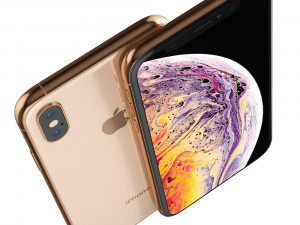 apple iphone xs all colors 3D मॉडल