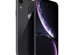 apple iphone xr black 3D Model