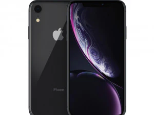 apple iphone xr black 3D Model