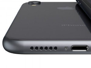 apple iphone xr black 3D Model