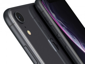 apple iphone xr black 3D Model