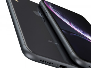 apple iphone xr black 3D Model