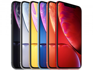 apple iphone xr all colors Modèle 3D