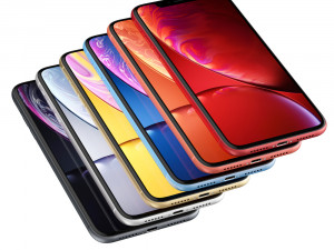 apple iphone xr all colors Modèle 3D