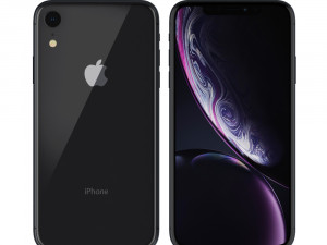 apple iphone xr all colors Modèle 3D