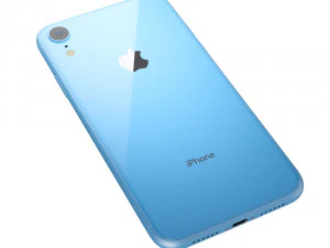 apple iphone xr all colors 3D Model
