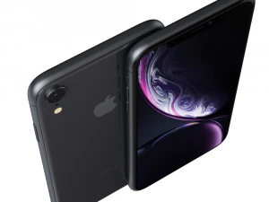 apple iphone xr black and xs space gray and xs max gold 3D Model