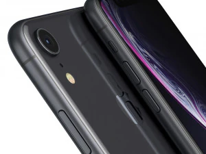 apple iphone xr black and xs space gray and xs max gold 3D Model