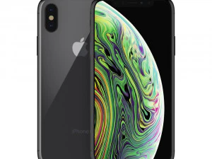 apple iphone xr black and xs space gray and xs max gold 3D Model