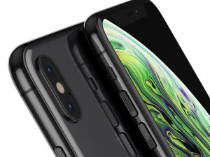 apple iphone xr black and xs space gray and xs max gold 3D Model