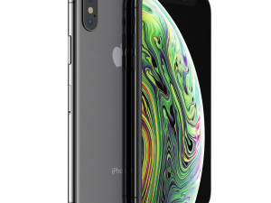 apple iphone xr black and xs space gray and xs max gold Modello 3D