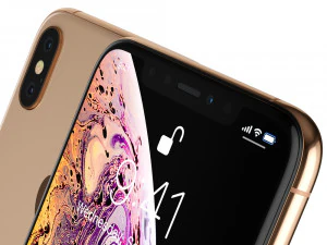 apple iphone xr black and xs space gray and xs max gold 3D Model