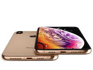 apple iphone xr black and xs space gray and xs max gold 3D Model