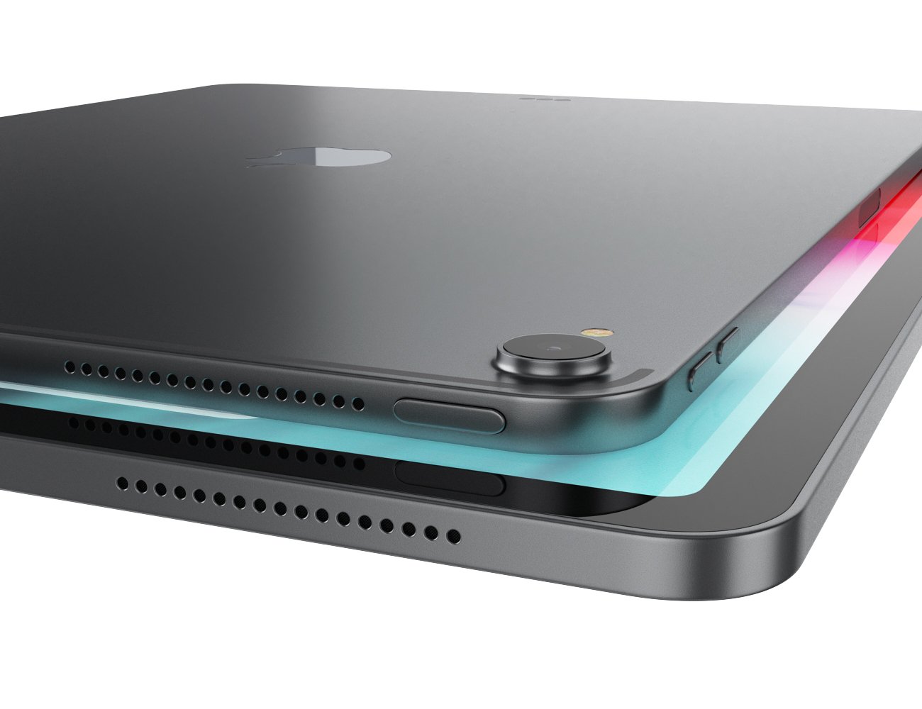 Apple Ipad Pro 129 Inch Wi-Fi 2018 And New Apple Pencil 3D Модель.