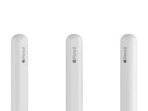 apple ipad pro 129 inch wi-fi 2018 and new apple pencil 3D Model