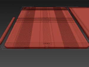 apple ipad pro 129 inch wi-fi 2018 and new apple pencil 3D Model