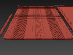 apple ipad pro 129 inch wi-fi 2018 and new apple pencil 3D Model