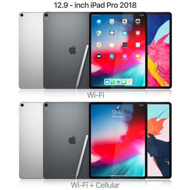 iPad Pro 12.9インチ Wi-Fi 64GB/Apple PencilネットワークWi-Fi