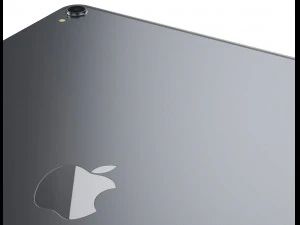 apple ipad pro 129 inch 2018 and new apple pencil 3D Model