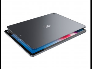 apple ipad pro 129 inch 2018 and new apple pencil 3D Model