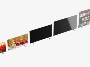 tv sony xf85 xf8577 - s&eacute;rie xf8596 Modelo 3D