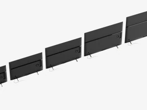 tv sony xf85 xf8577 - s&eacute;rie xf8596 Modelo 3D