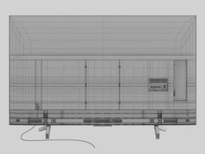 tv sony xf85 xf8577 - s&eacute;rie xf8596 Modelo 3D