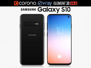 सैमसंग गैलेक्सी S10 3D मॉडल