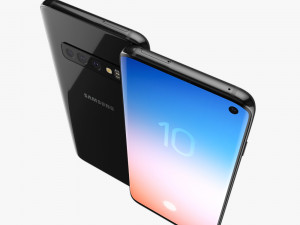 samsung galaxy s10 3D 模型