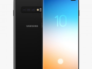 samsung galaxy s10 and s10 plus Modello 3D