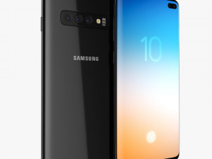 samsung galaxy s10 and s10 plus Modello 3D