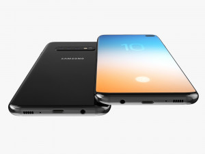 samsung galaxy s10 and s10 plus Modello 3D