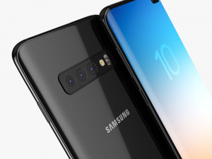 samsung galaxy s10 and s10 plus Modello 3D
