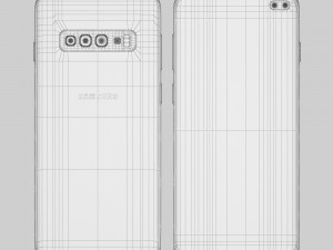 samsung galaxy s10 and s10 plus Modello 3D