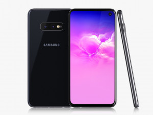 samsung galaxy s10e prism black 3D Model