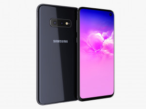 samsung galaxy s10e prism black 3D Model