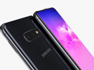 samsung galaxy s10e prism black 3D Model