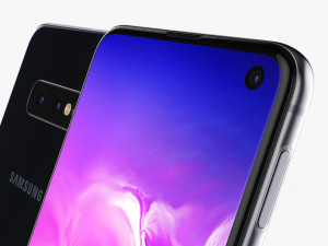 samsung galaxy s10e prism black 3D Model