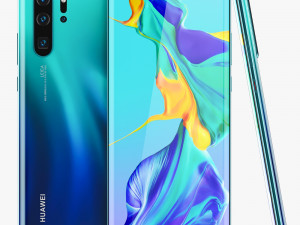 huawei p30 pro aurora 3D 模型