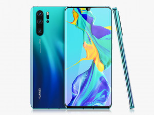 huawei p30 pro aurora 3D 模型