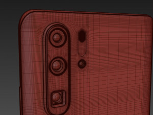huawei p30 pro aurora 3D 模型